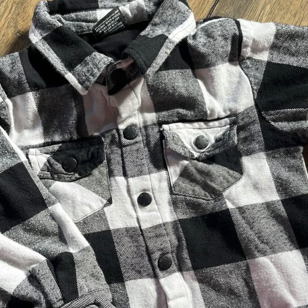Little Bipsy Checkered flannel